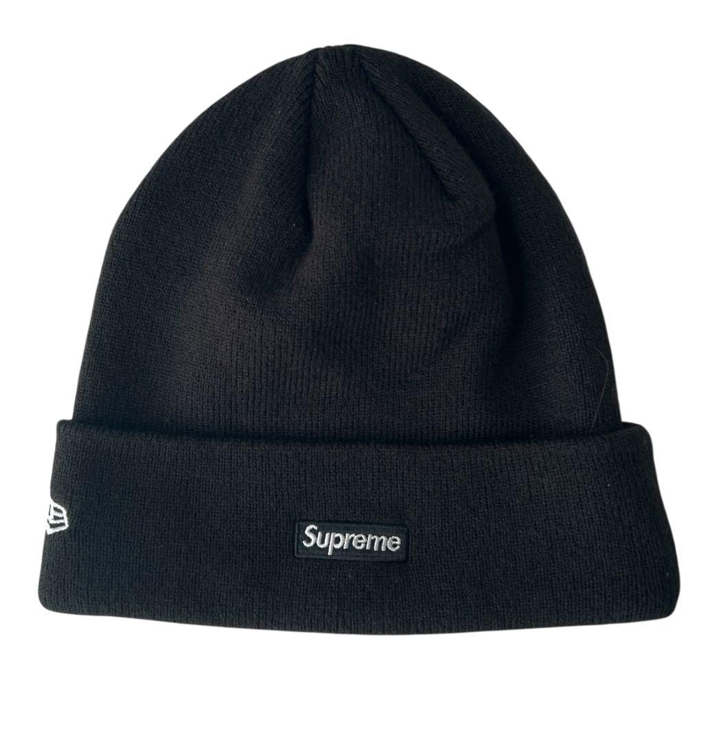 【中古】Supreme × NEW ERA S Logo ニット帽 ビーニー