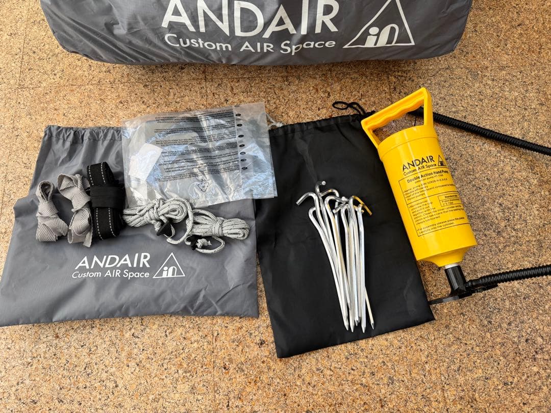 ANDAIR Xframe DAND-03 エアフレームテント 3人用