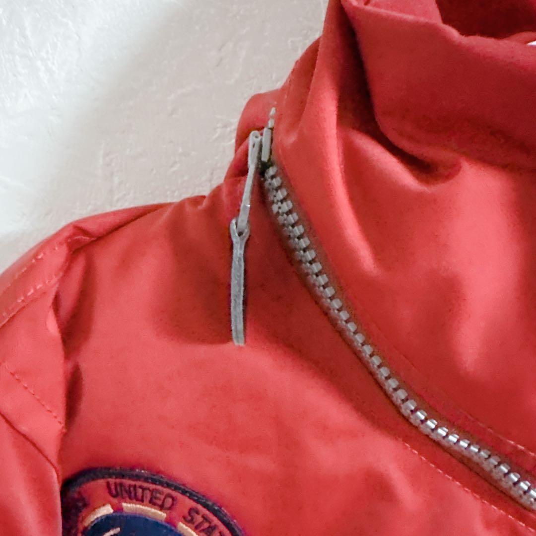 AVIREX TOPGUN フライトジャケット MA-1 ボンバージャケット 赤