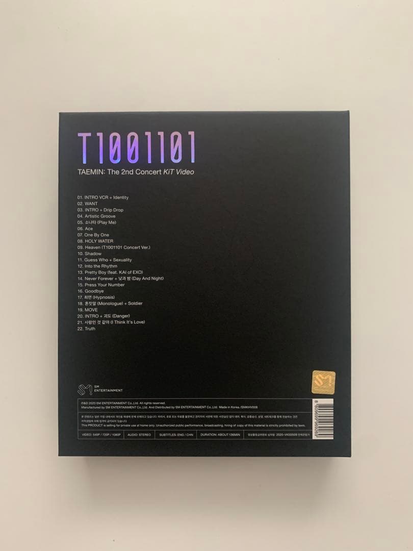 ミュージック TAEMIN The 2nd Concert T1001101