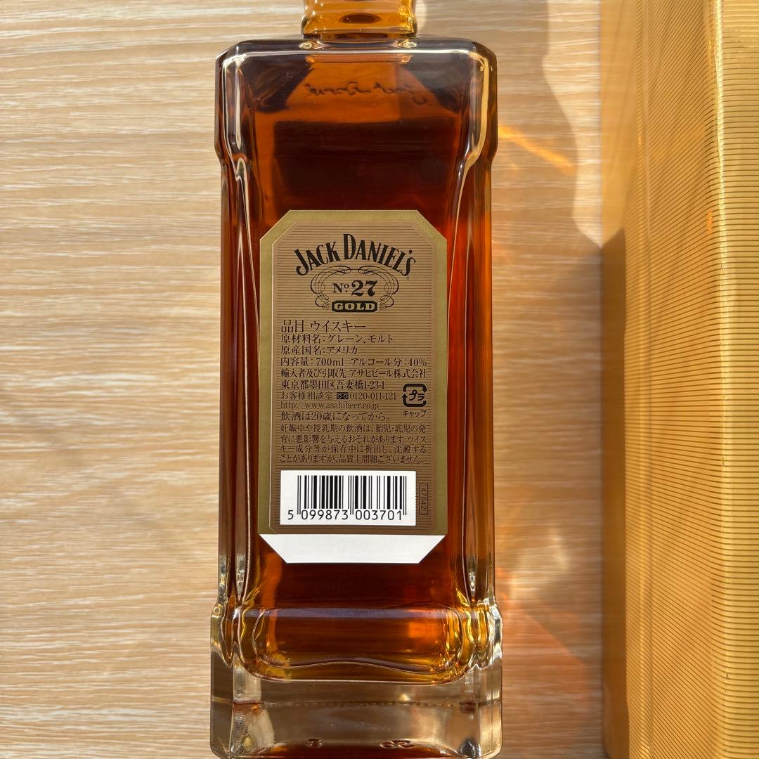 ジャックダニエルNo.27ゴールド 700ml 未開封