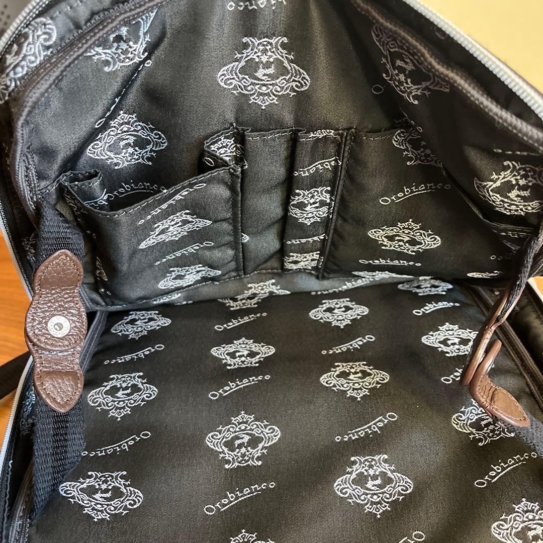 Orobianco オロビアンコ ナーシェレ ビジネスリュック& 小物入れ