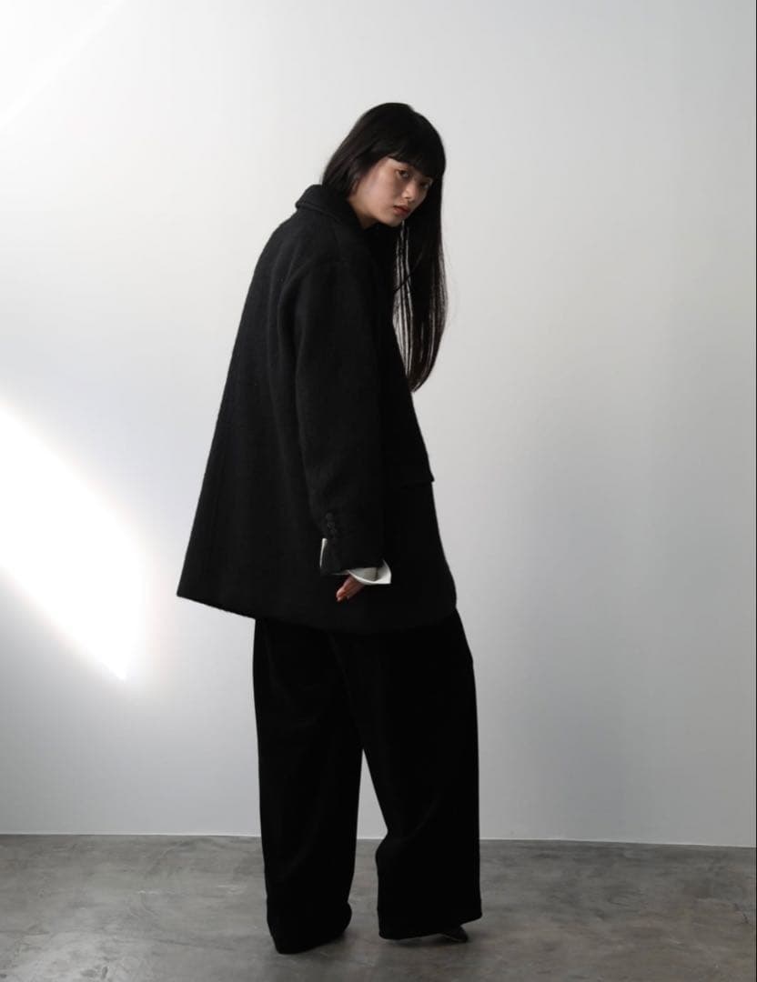 aere ＊ shaggy jacket coat ＊ シャギージャケットコート