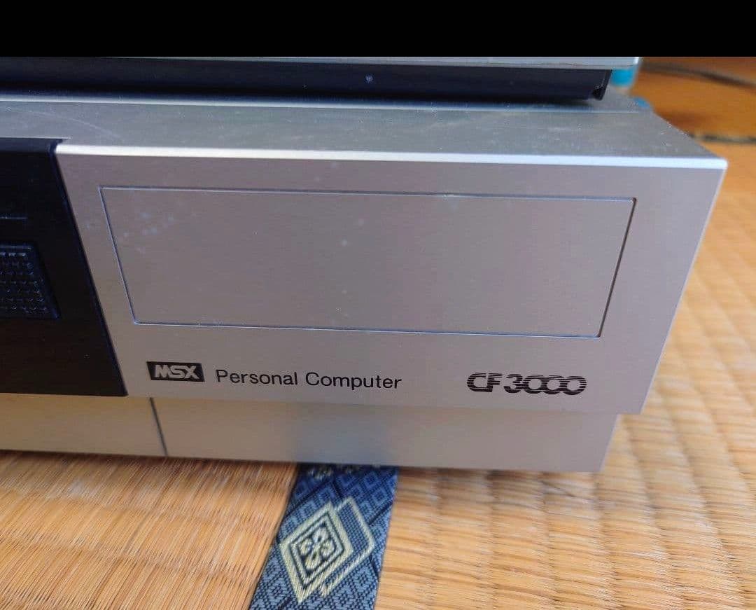【起動確認済】National MSX CF-3000【ソフト付き】