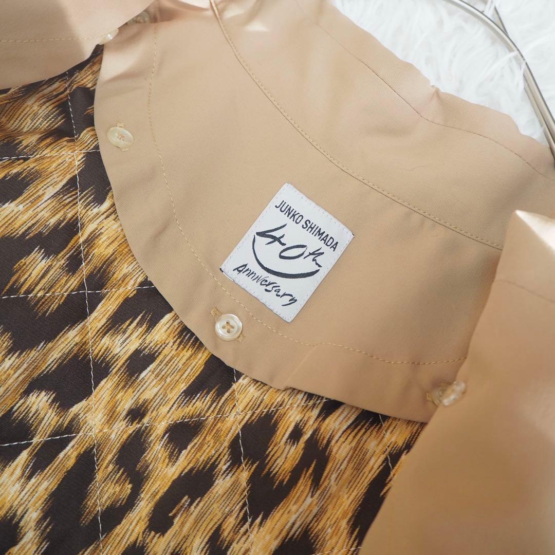 極美品 ジュンコシマダ 40周年 トレンチコート ライナー付 大きいサイズ 42