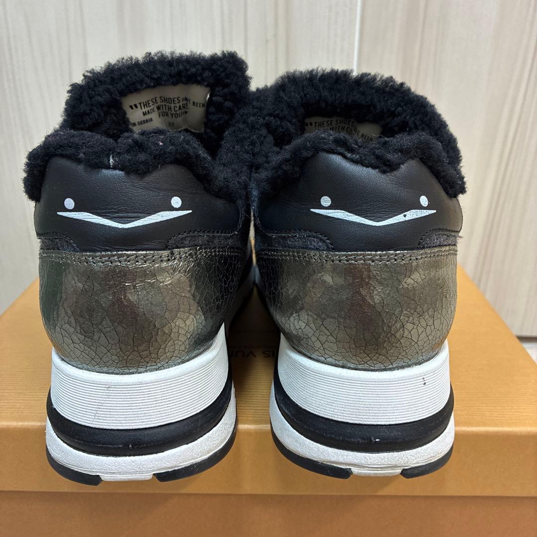 VOILE BLANCHE レディース マラン ファー ブラック 37