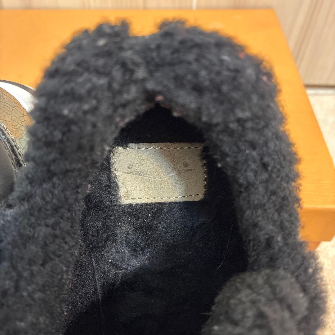 VOILE BLANCHE レディース マラン ファー ブラック 37