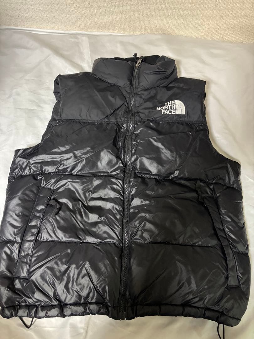 ★美品★ノースフェイス ヌプシ ハイブリッド ダウンボールベスト メンズLサイズ