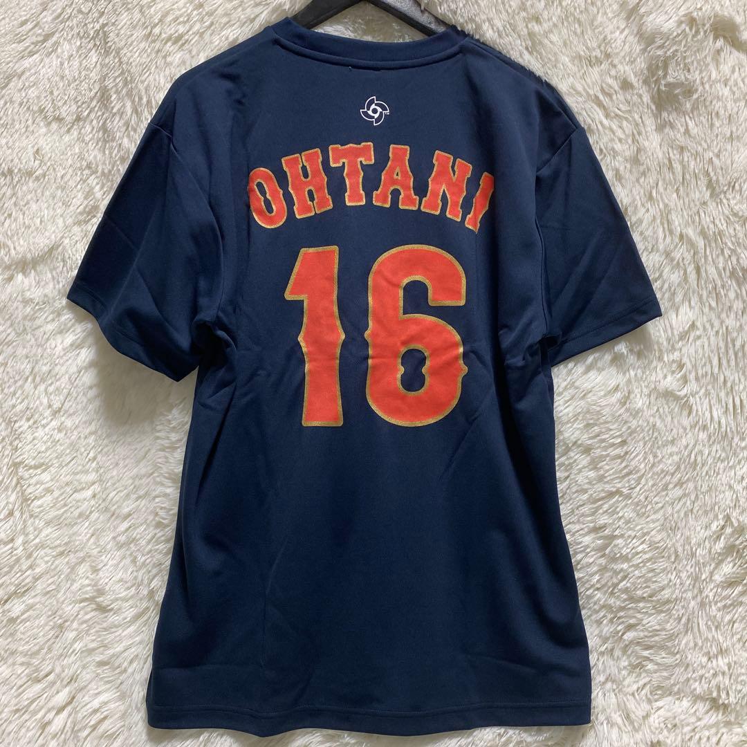 美品　WBC 侍ジャパン 大谷翔平 背番号付 XLサイズ Tシャツ ミズノ