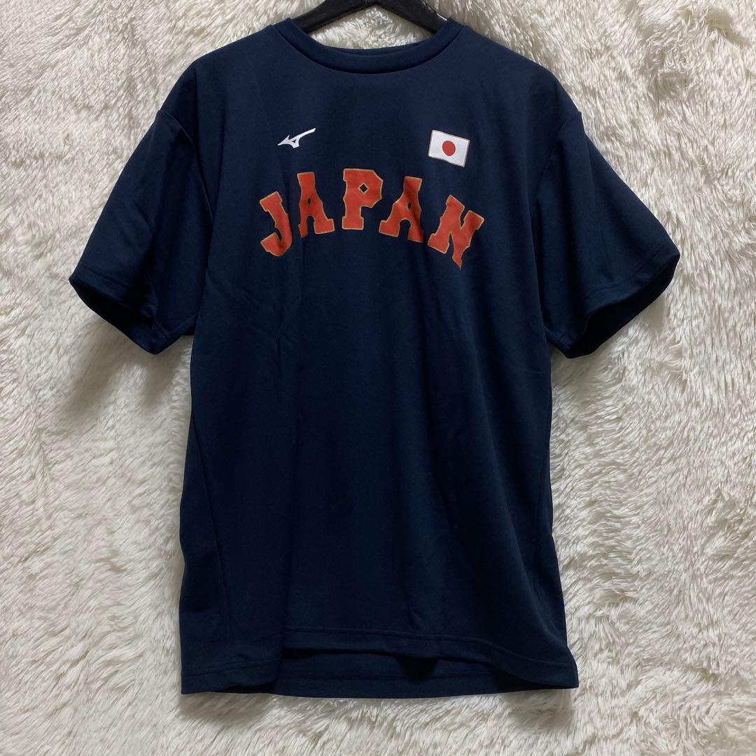美品　WBC 侍ジャパン 大谷翔平 背番号付 XLサイズ Tシャツ ミズノ