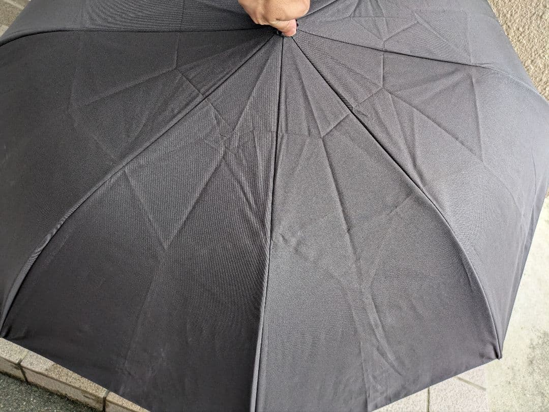 untuleアントゥーレ3段EASY 折りたたみ日傘 ニュートラル ブラック