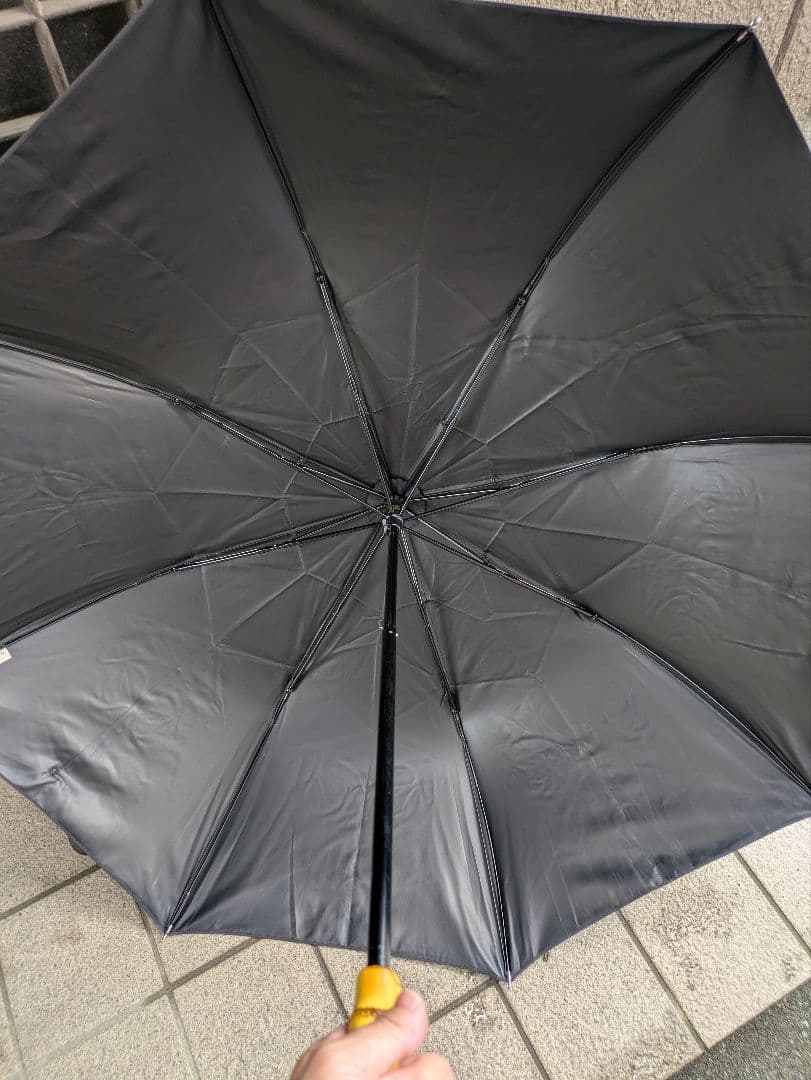 untuleアントゥーレ3段EASY 折りたたみ日傘 ニュートラル ブラック