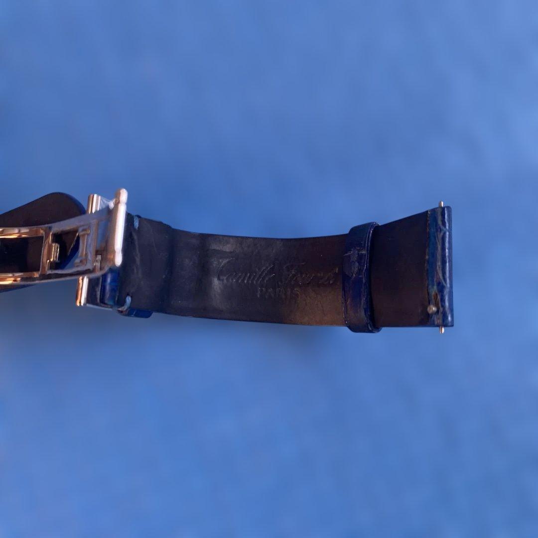 Camille Fournet 時計ベルト　ブルー