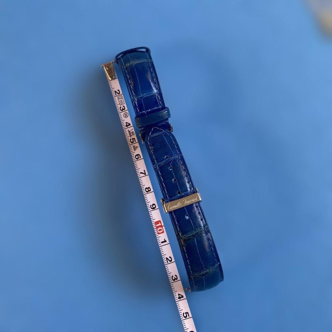 Camille Fournet 時計ベルト　ブルー