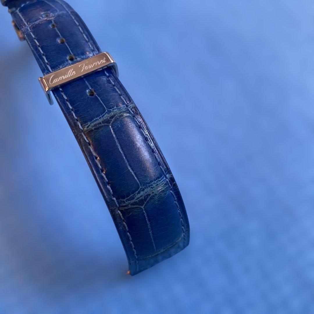 Camille Fournet 時計ベルト　ブルー