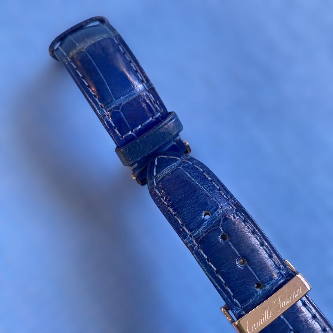Camille Fournet 時計ベルト　ブルー