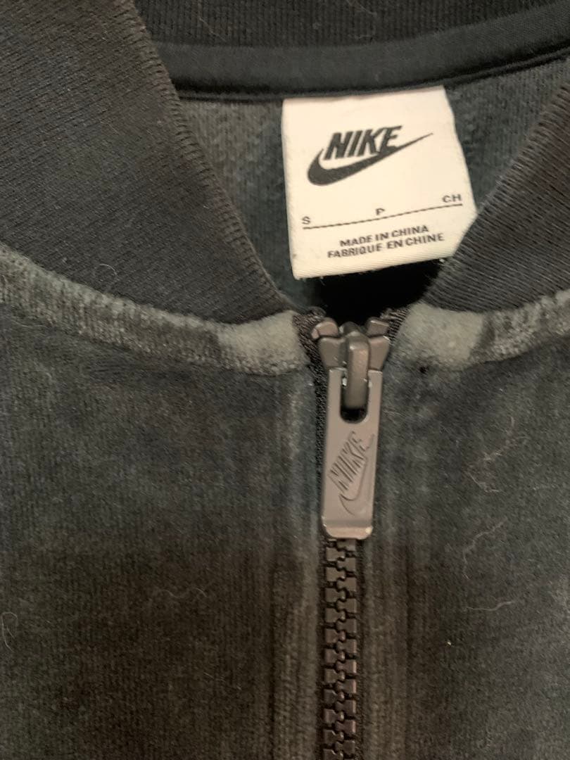 NIKE ベロア トラックトップ　ブラック メンズジャージ