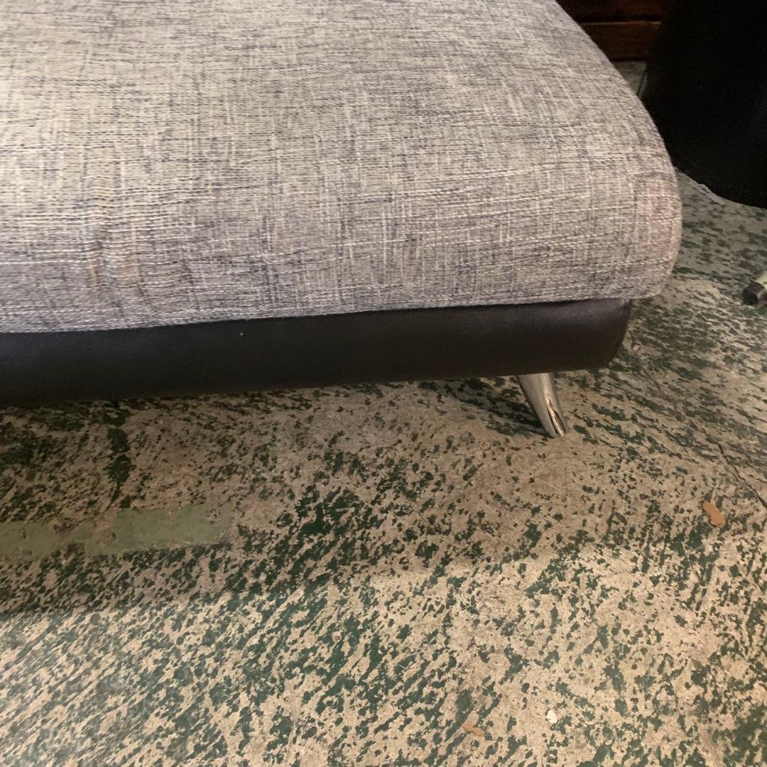 H146\" 現状品 ARMONIA Bella curva カウチソファ 黒