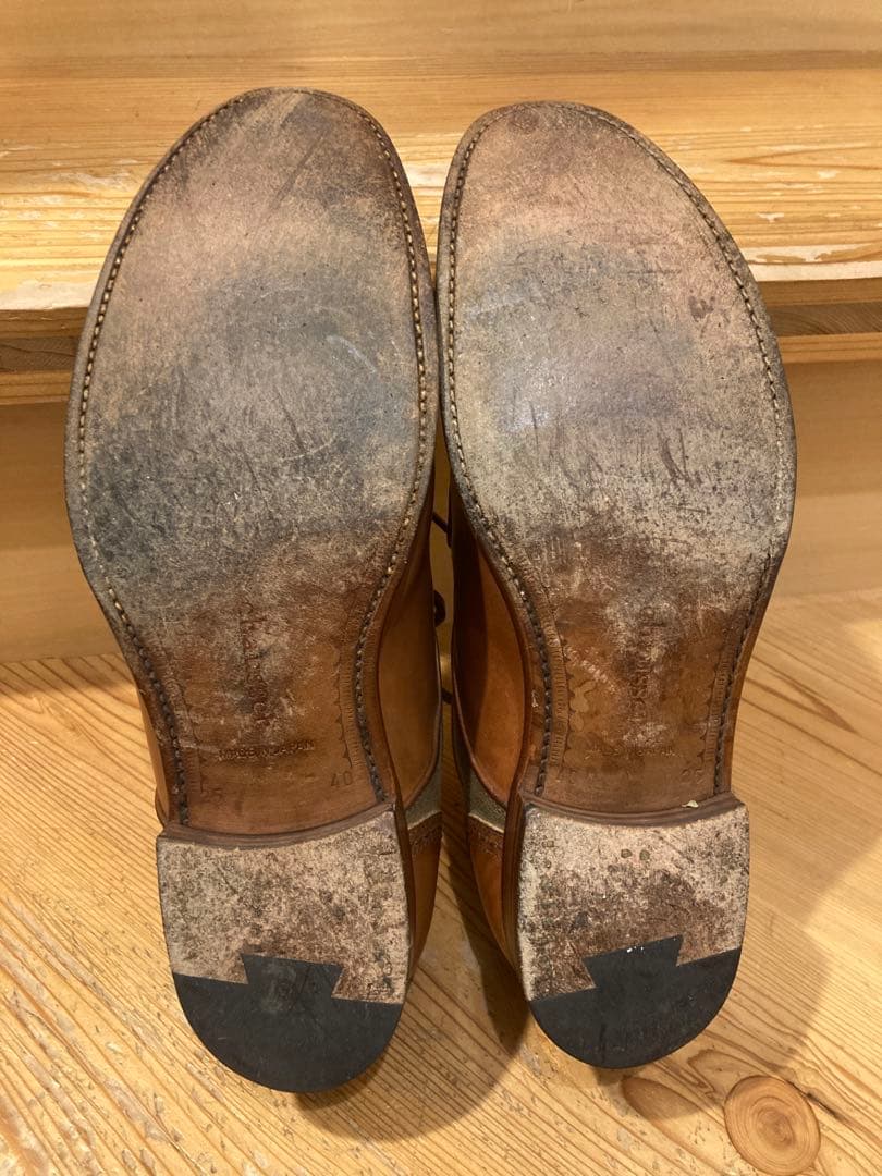 chausser C-740 ナチュラルコードバン×キャンバス