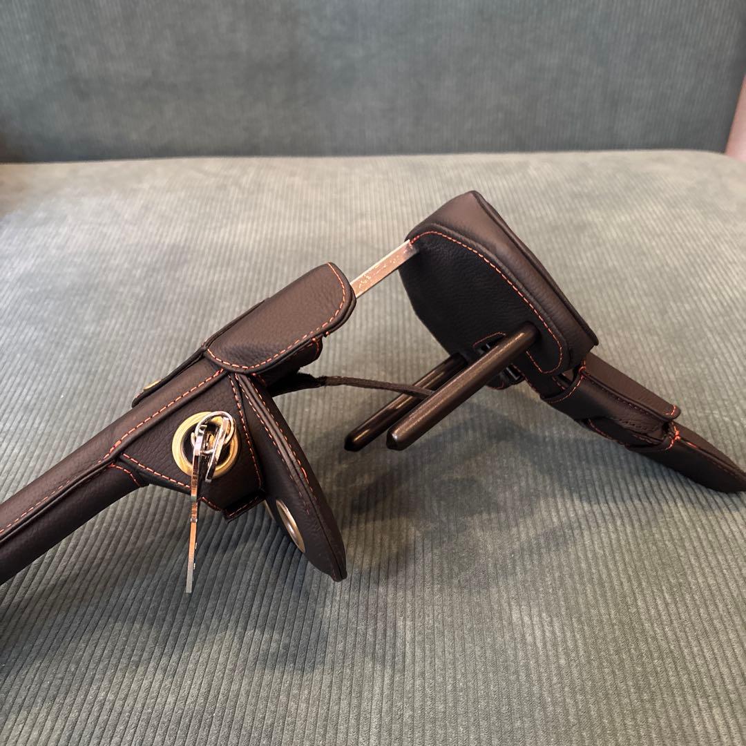 黒 ステアリングロック 鍵付き　#TRD #TOM'S#トヨタ車