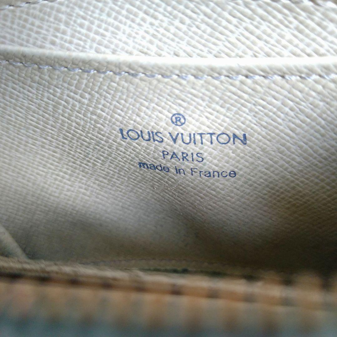 LOUIS VUITTON ジッピーパース ダミエ アズール ケース