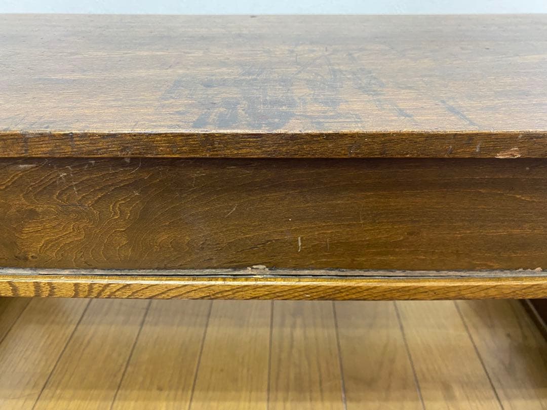 アンティーク レトロ 前黒柿 文机 テーブル 飾り台 インテリア 古民具 小ぶり