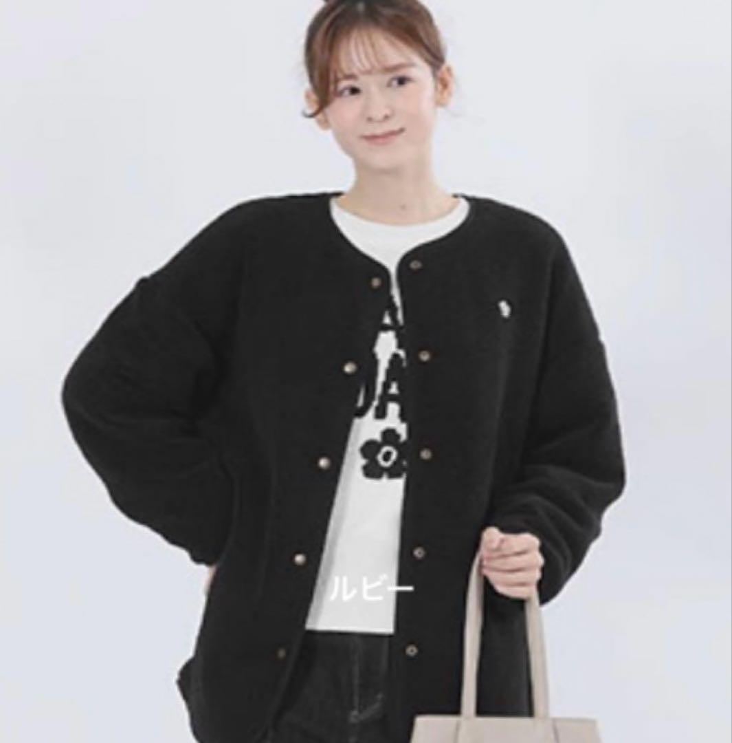 マリークワント　新作オンライン限定完売カラーリバーシブル定価以下ブラックブルゾン