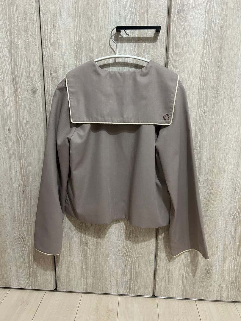 メゾンドフルールカノン　オリーブを摘むセーラージャケット　M