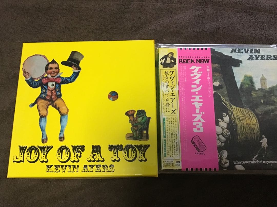 テ*藤様 ケヴィン・エアーズ　紙ジャケット４CD 『JOY OF A TOY』特