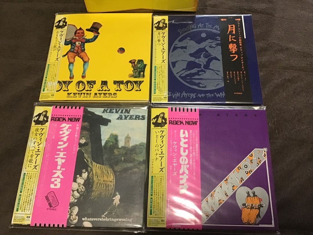 テ*藤様 ケヴィン・エアーズ　紙ジャケット４CD 『JOY OF A TOY』特