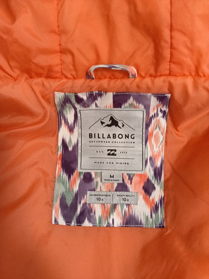 値下げしました！スノーボードウェア　使用回数2、3回　美品！　BILLABONG