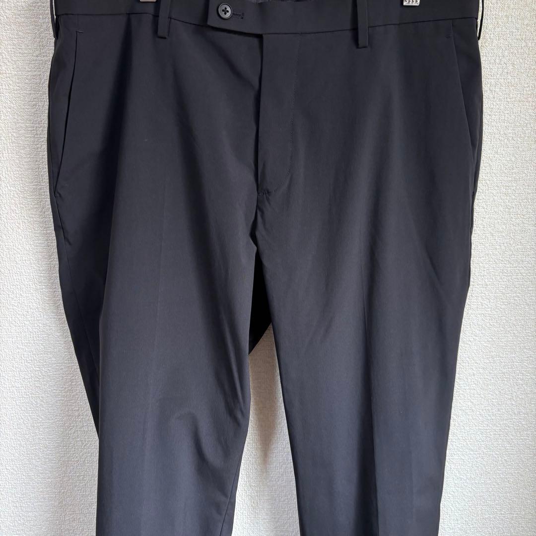 【超美品】ユニクロ 感動ジャケット コットンライク ブラックセットアップXL