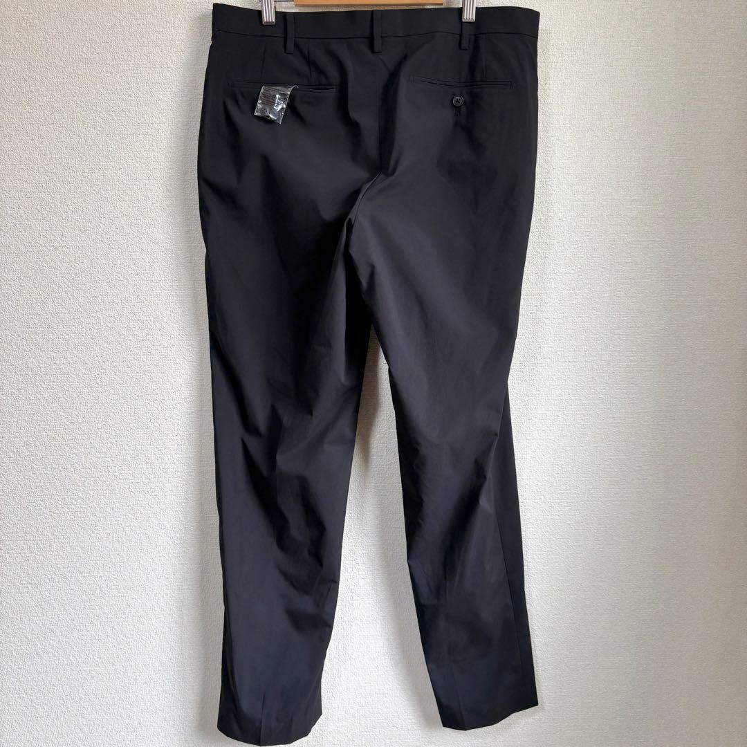 【超美品】ユニクロ 感動ジャケット コットンライク ブラックセットアップXL