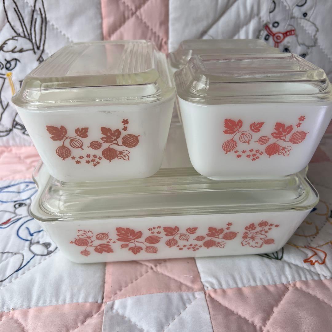 オールドパイレックスPYREXコンテナ