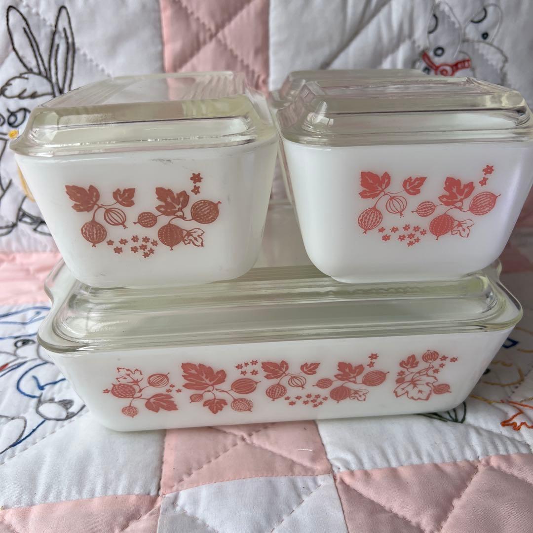 オールドパイレックスPYREXコンテナ