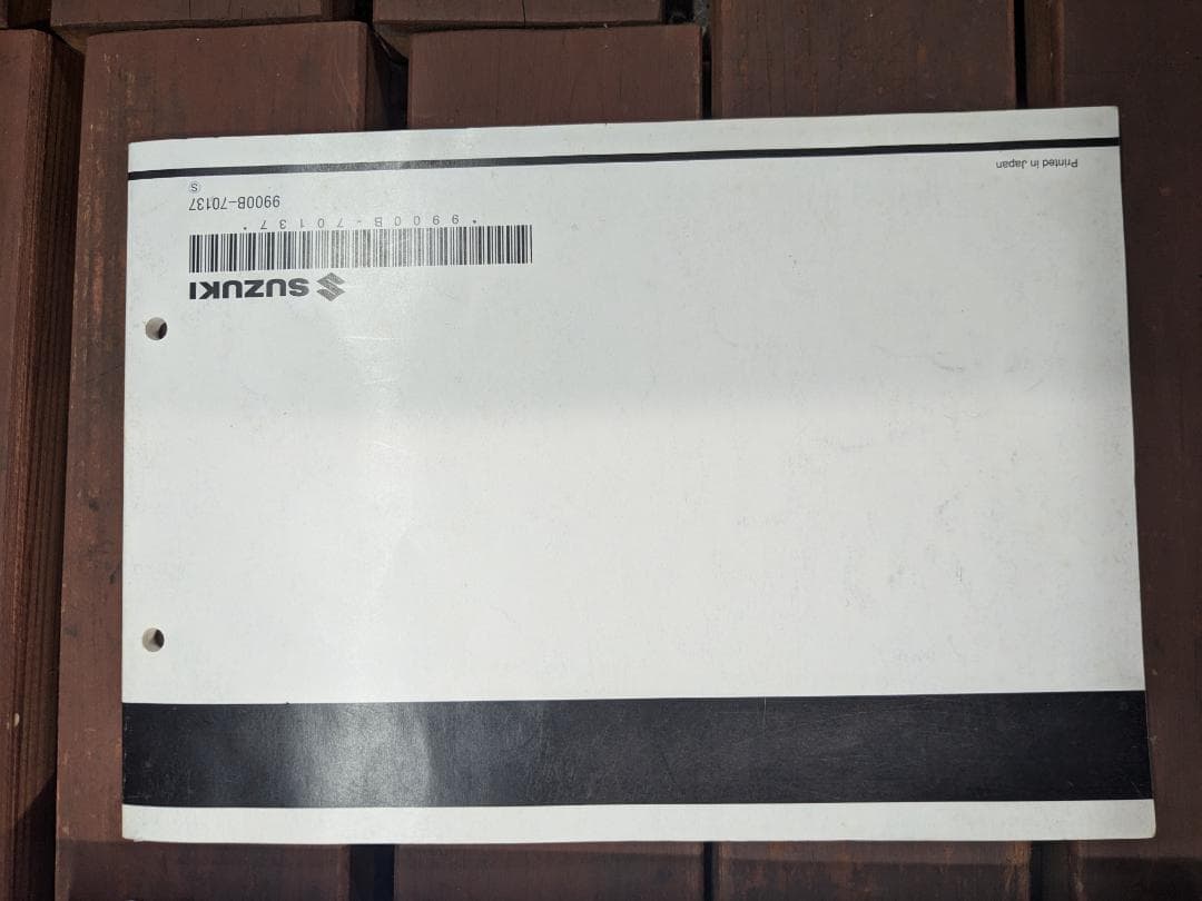 スズキ GSR750 EBL-GR7NA サービスマニュアル パーツカタログ