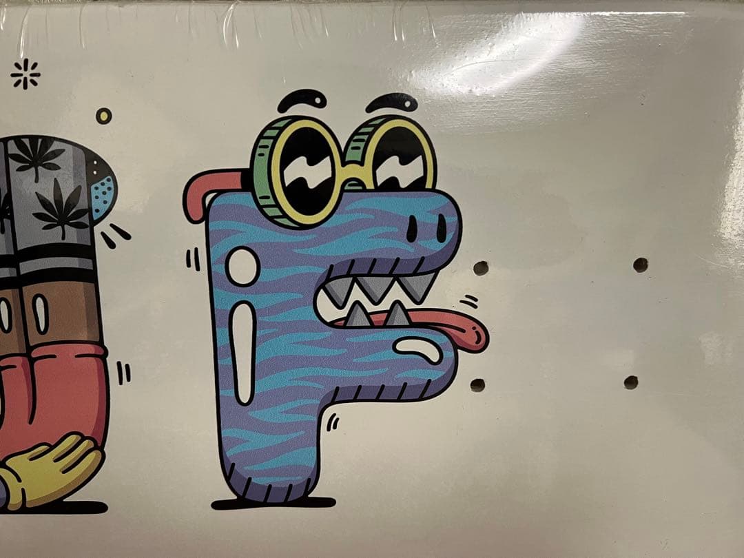 新品　HUF スケートボードデッキ Steven Harrington スケボー