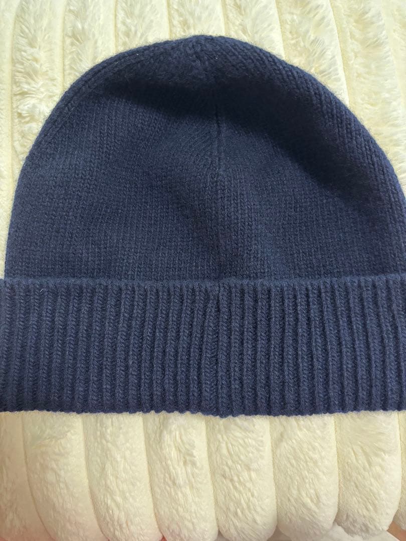 MONCLER ネイビー ニット帽