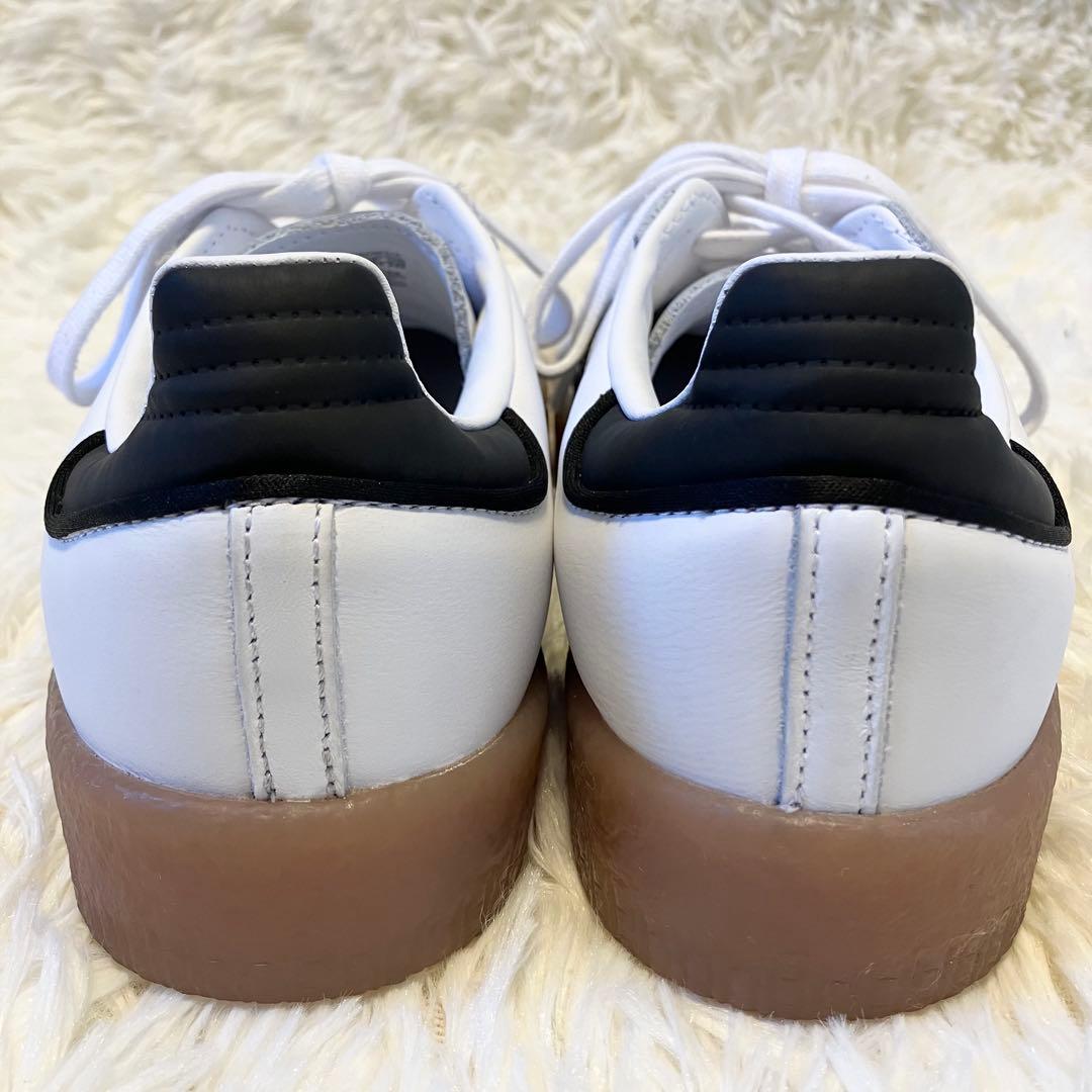 【極美品】アディダス sambae w サンベー サンバ 厚底 ホワイト 25