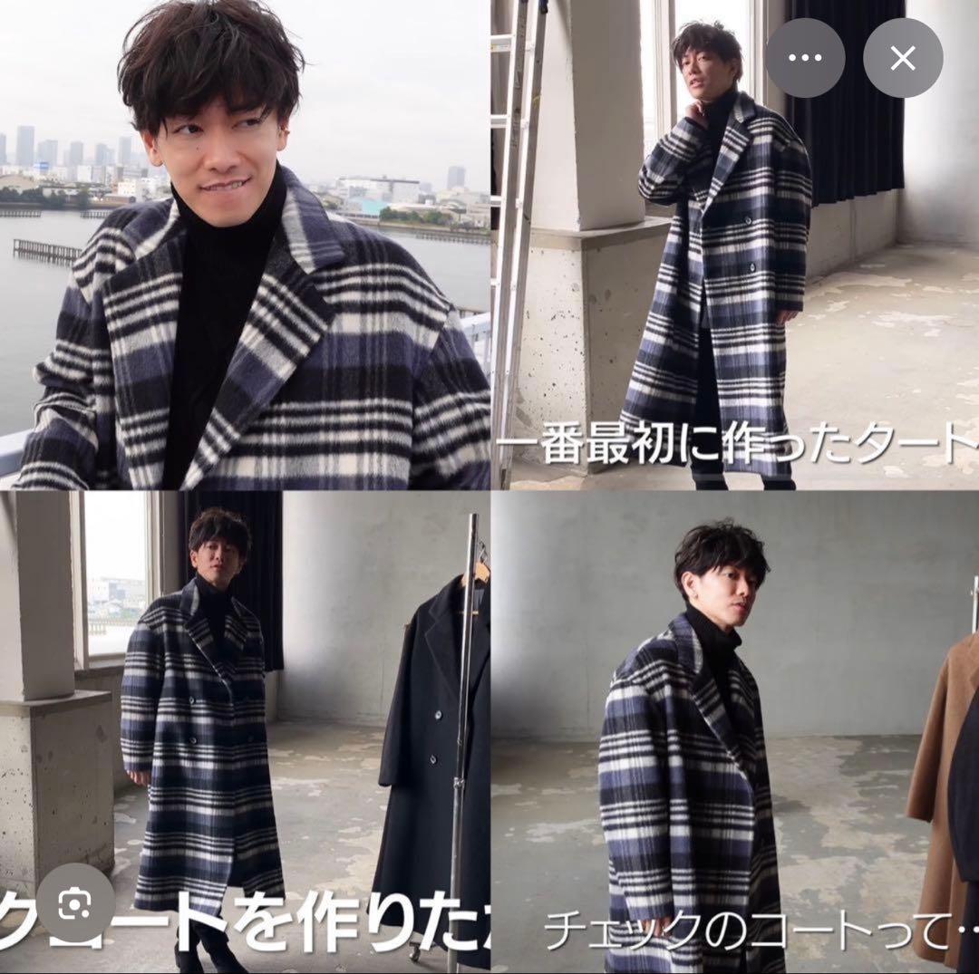 ABYTS チェックコート