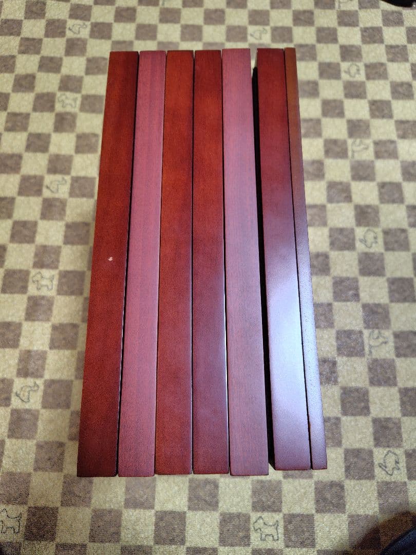 ZIPPOコレクションケース 木箱6段120個収納ケース中古品