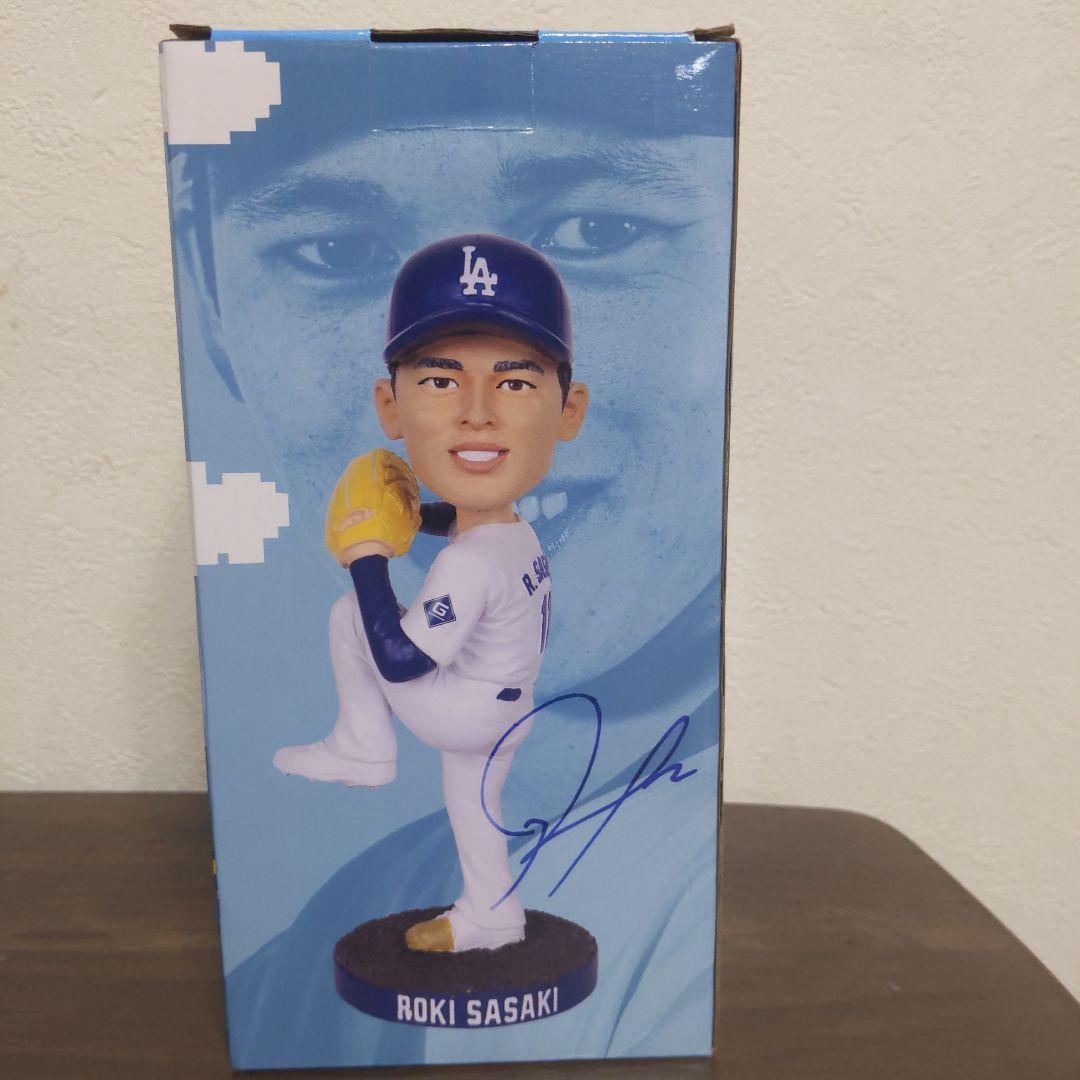 8.4 ドジャース　入場者限定配布　佐々木朗希　ボブルヘッド
