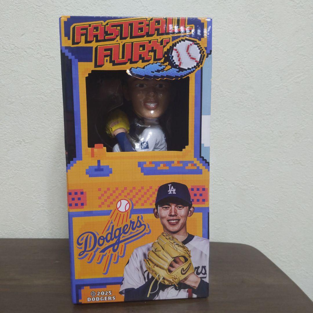 8.4 ドジャース　入場者限定配布　佐々木朗希　ボブルヘッド