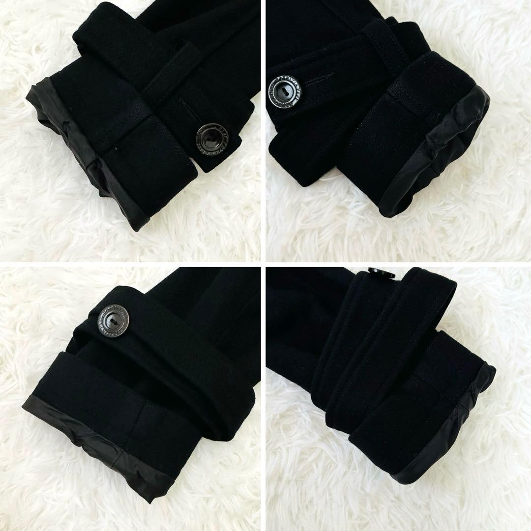 【新品未使用】PATRIZIA PEPE ピーコートMサイズ 黒