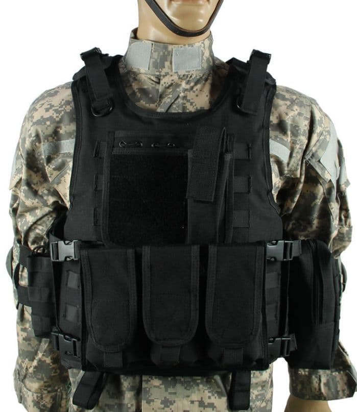 タクティカルベスト ブラック--CIST RA様