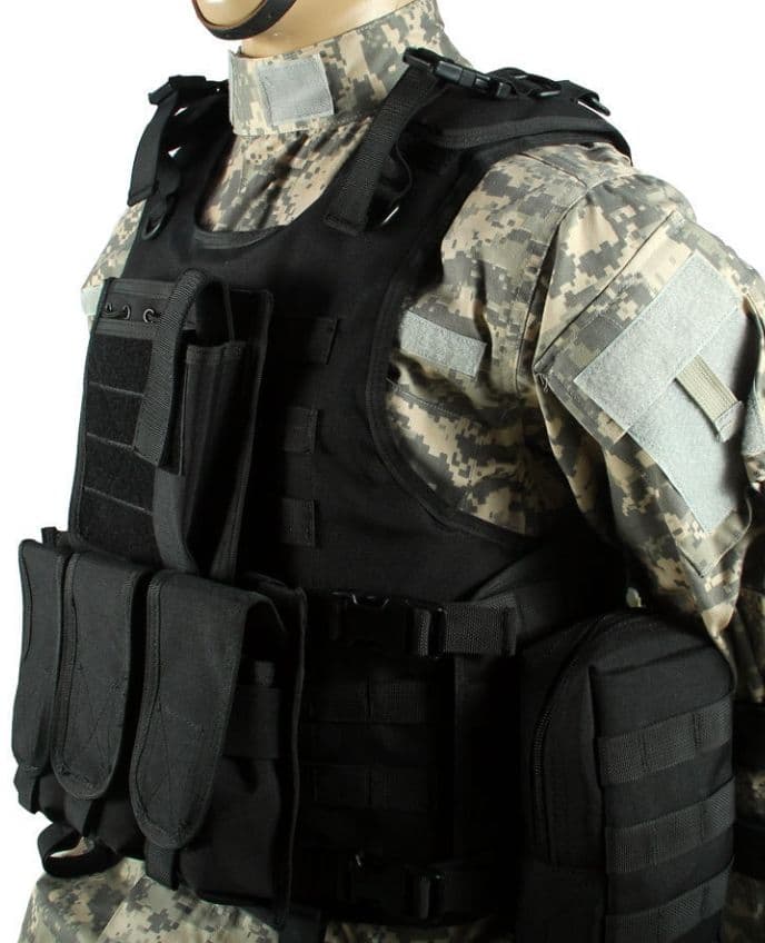 タクティカルベスト ブラック--CIST RA様