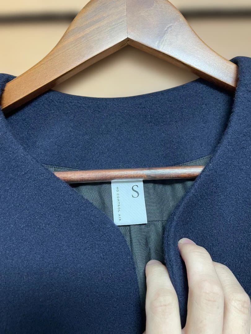 アン蔵 　NO CONTROL AIR　ウールコート