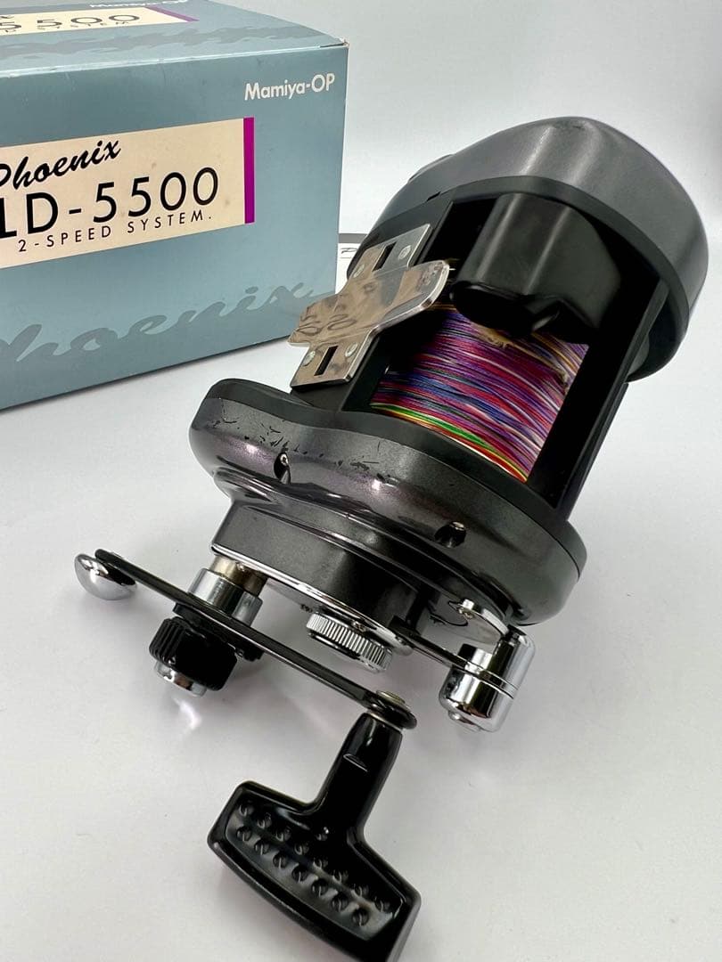 マミヤオーピー フェニックスLD-5500 デジタルカウンター 船用リール