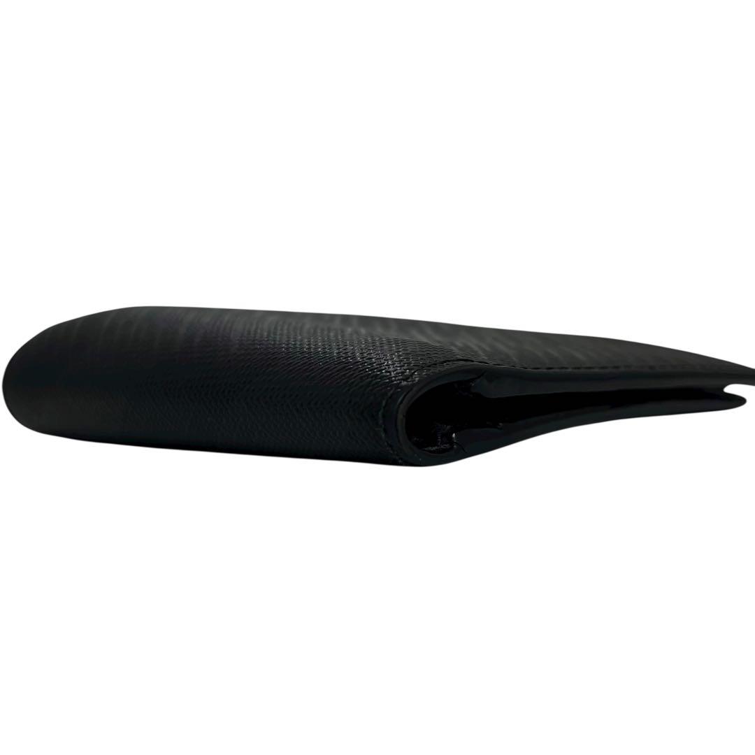 希少✨バーバリー 二つ折り財布 チャコールチェック PVC ロンドン ブラック