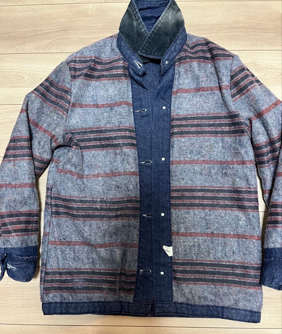 【極美品/濃紺/希少】BLUE BELL 70s 80s デニム カバーオール